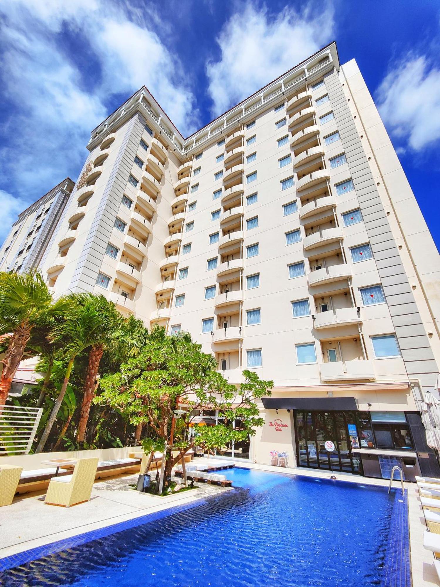 Hotel Palm Royal Naha Kokusai Street Bagian luar foto